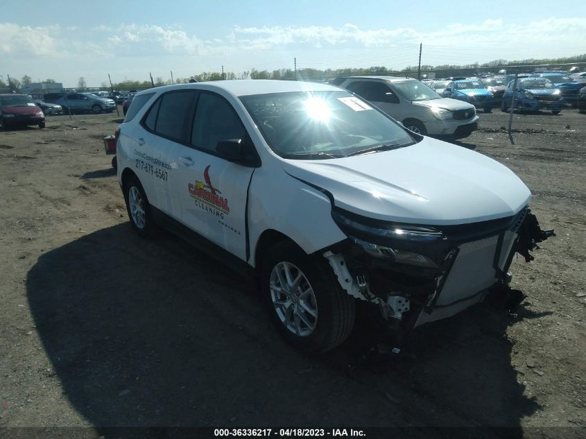 2022 CHEVROLET EQUINOX LS - 3GNAXHEVXNS163961