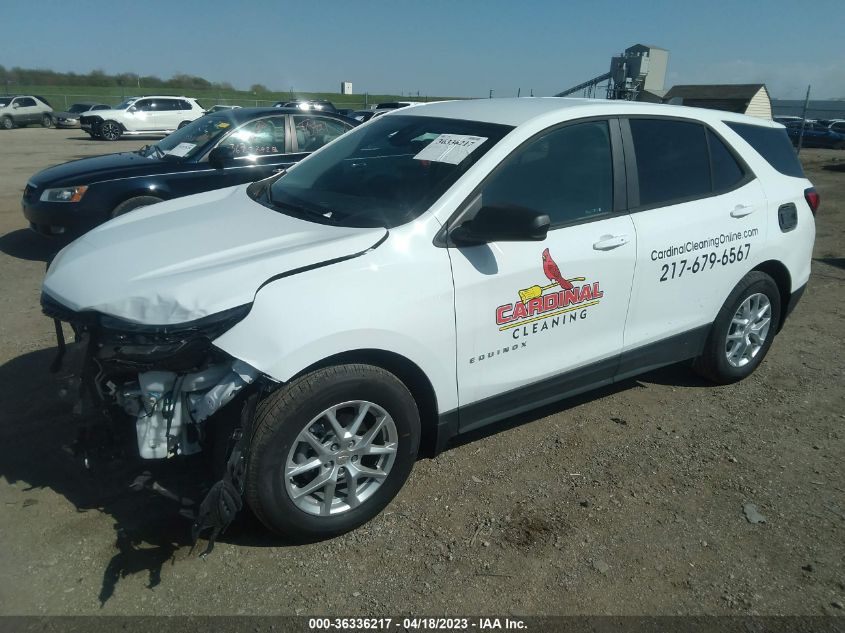 2022 CHEVROLET EQUINOX LS - 3GNAXHEVXNS163961