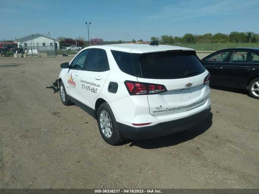 2022 CHEVROLET EQUINOX LS - 3GNAXHEVXNS163961