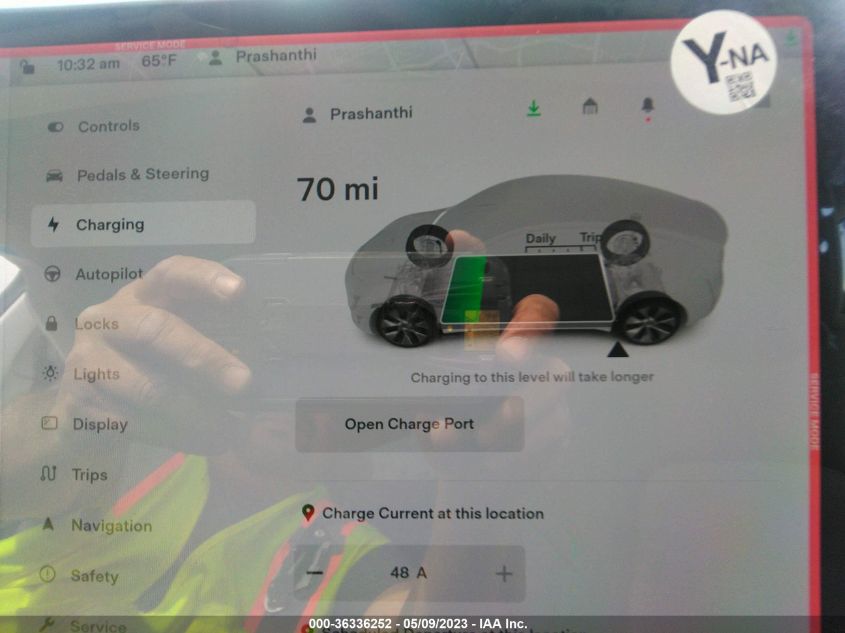 2021 TESLA MODEL Y LONG RANGE - 5YJYGDEE4MF222929