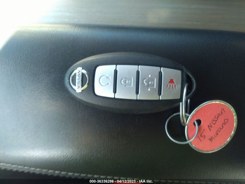 2015 NISSAN MURANO SV - 5N1AZ2MG7FN249271