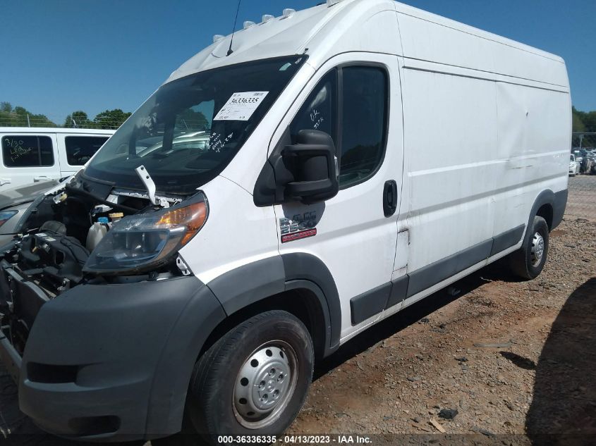 2018 RAM PROMASTER 2500 HIGH ROOF 159" WB 3C6TRVDGXJE116068