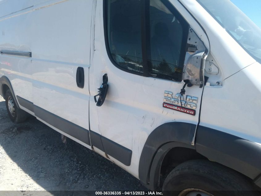 2018 RAM PROMASTER 2500 HIGH ROOF 159" WB 3C6TRVDGXJE116068