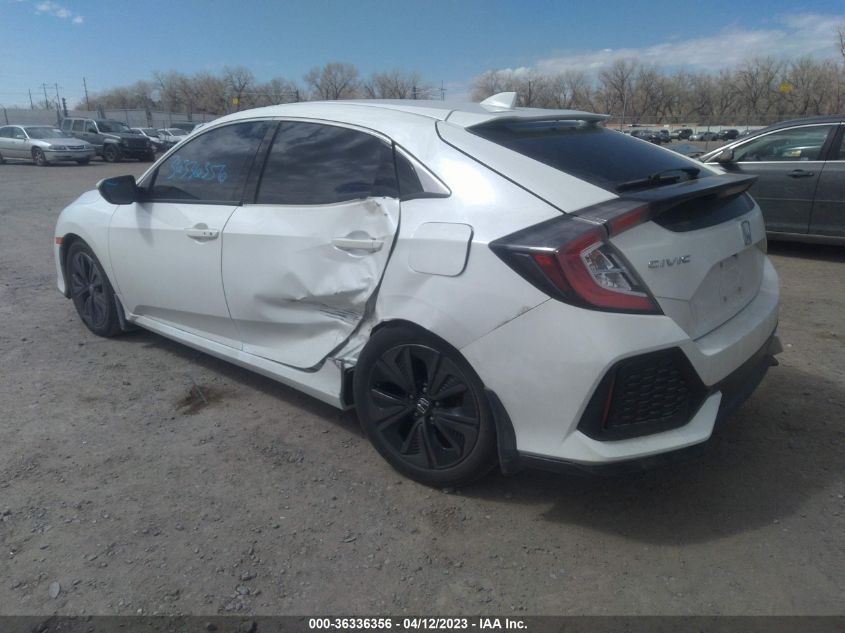 2019 HONDA CIVIC HATCHBACK EX - SHHFK7H67KU200558