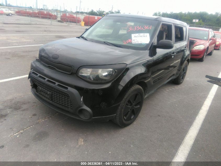 2015 KIA SOUL BASE - KNDJN2A28F7222559
