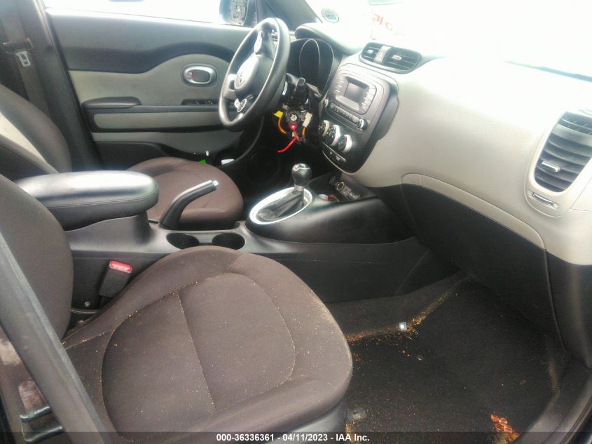 2015 KIA SOUL BASE - KNDJN2A28F7222559