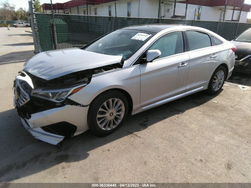 2015 HYUNDAI SONATA 2.4L LIMITED - 5NPE34AF7FH053748