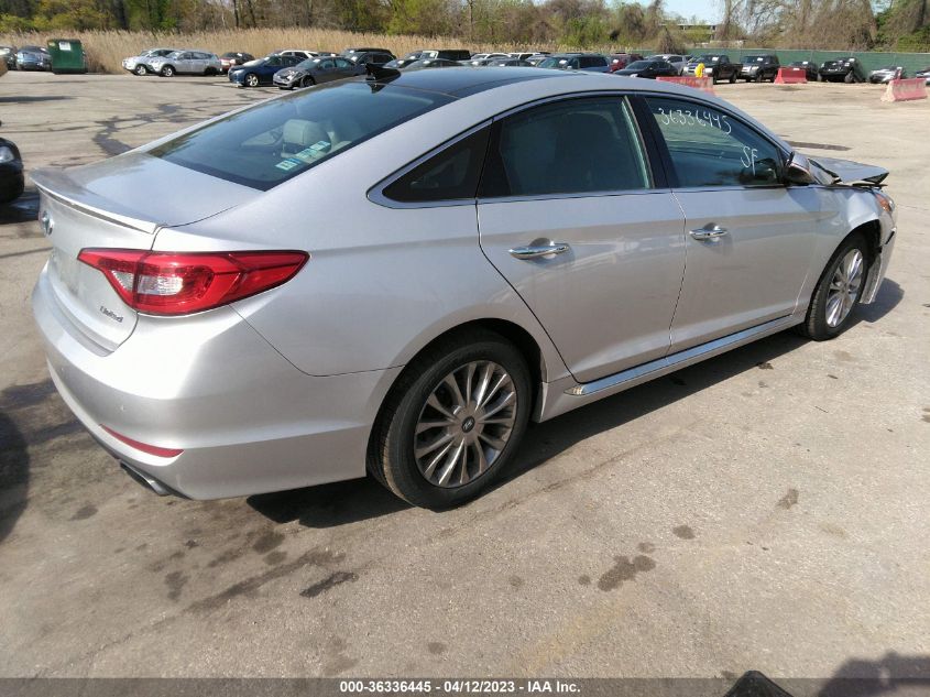 2015 HYUNDAI SONATA 2.4L LIMITED - 5NPE34AF7FH053748