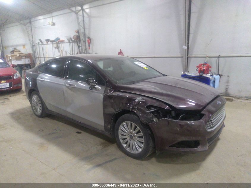 2013 FORD FUSION SE HYBRID - 3FA6P0LU3DR207174