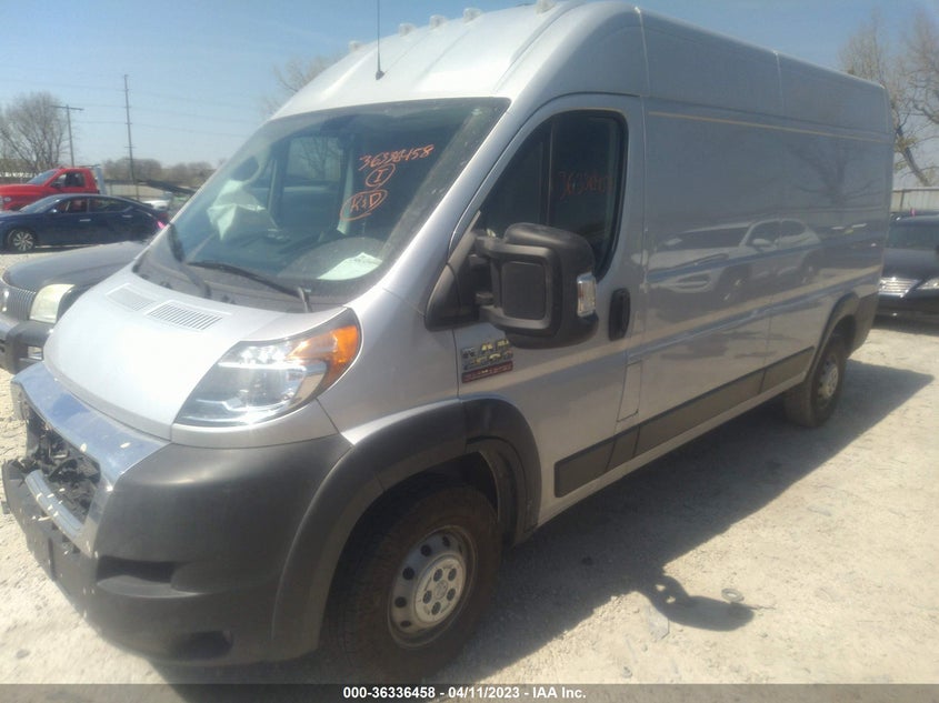 VIN 3C6LRVDG2ME585496 2021 RAM PROMASTER CARGO VAN