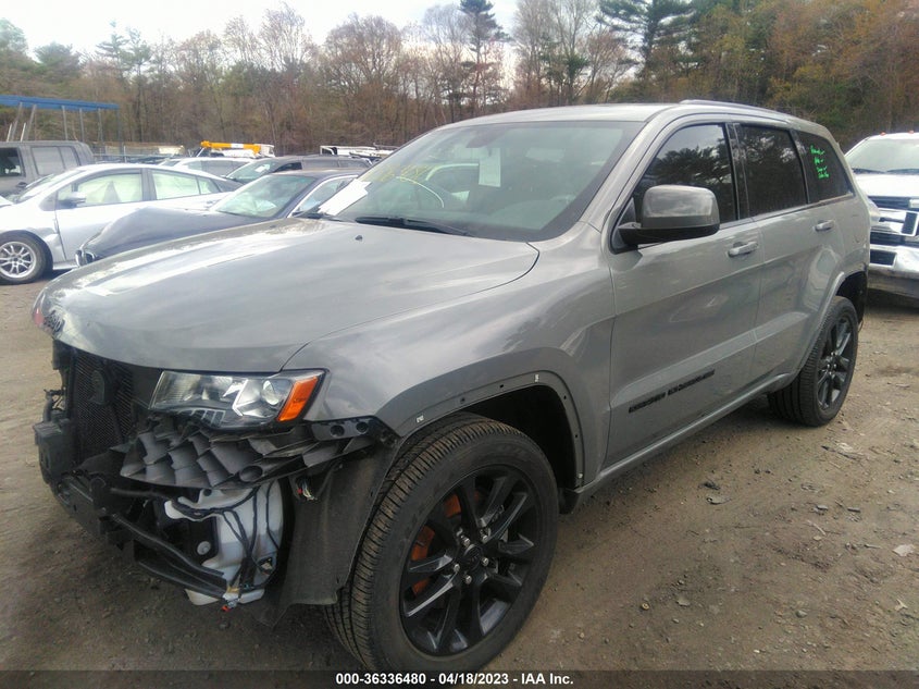 VIN 1C4RJFAG1MC759604 2021 JEEP GRAND CHEROKEE LAREDO X