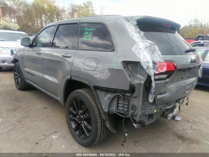 VIN 1C4RJFAG1MC759604 2021 JEEP GRAND CHEROKEE LAREDO X