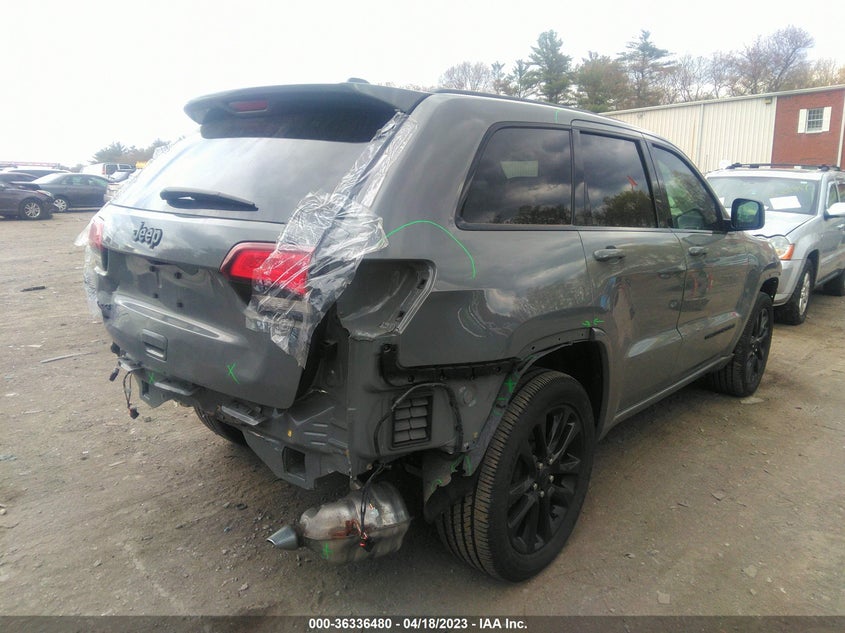 VIN 1C4RJFAG1MC759604 2021 JEEP GRAND CHEROKEE LAREDO X