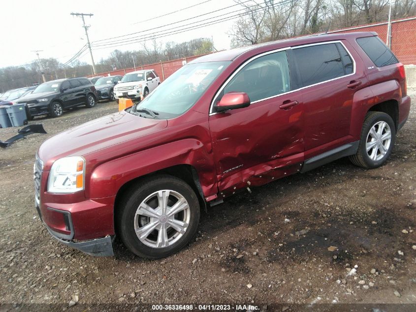 2017 GMC TERRAIN SLE - 2GKFLSEK6H6136311