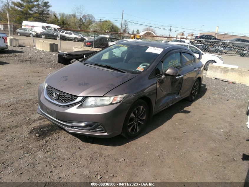 2013 HONDA CIVIC SDN EX - 2HGFB2F88DH527350