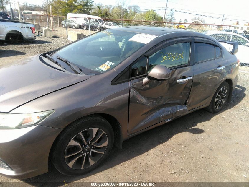 2013 HONDA CIVIC SDN EX - 2HGFB2F88DH527350