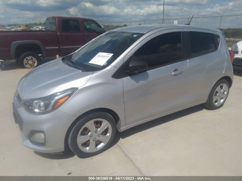 2019 CHEVROLET SPARK LS - KL8CB6SA4KC747689