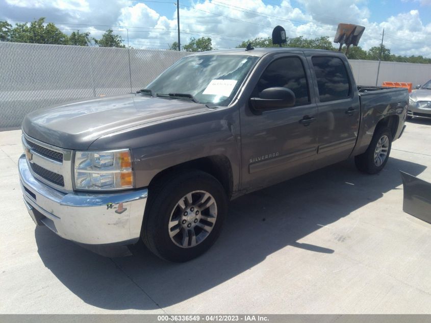 2013 CHEVROLET SILVERADO 1500 LT - 3GCPCSE02DG183560