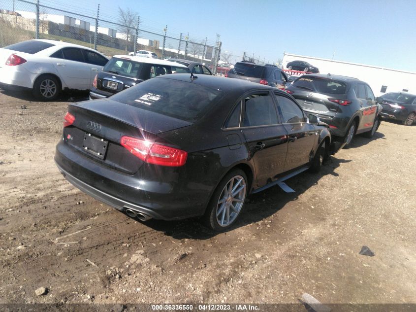 2014 AUDI S4 PREMIUM PLUS WAUBGAFL7EA066961