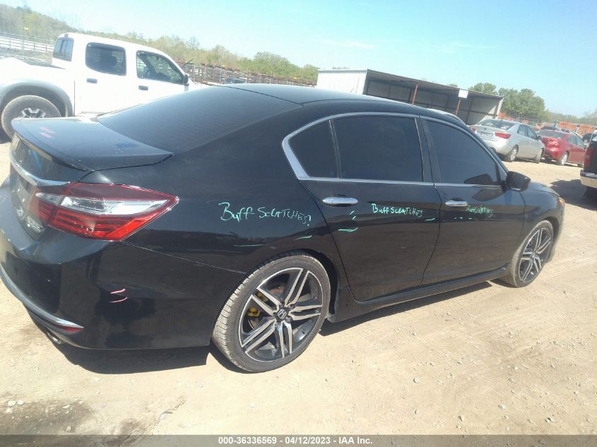 2017 HONDA ACCORD SEDAN SPORT SE - 1HGCR2F11HA266617