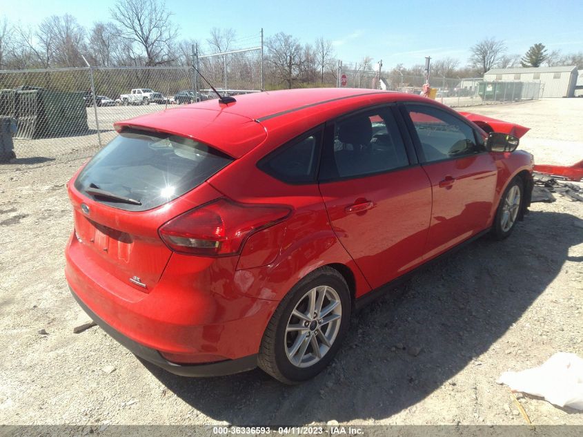 2016 FORD FOCUS SE - 1FADP3K25GL358724