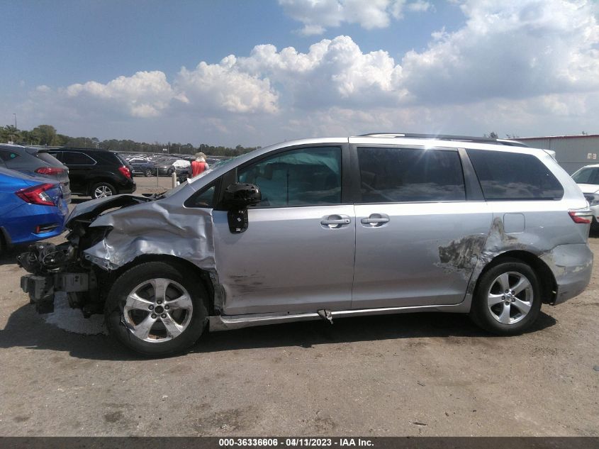 2017 TOYOTA SIENNA LE - 5TDKZ3DCXHS801659