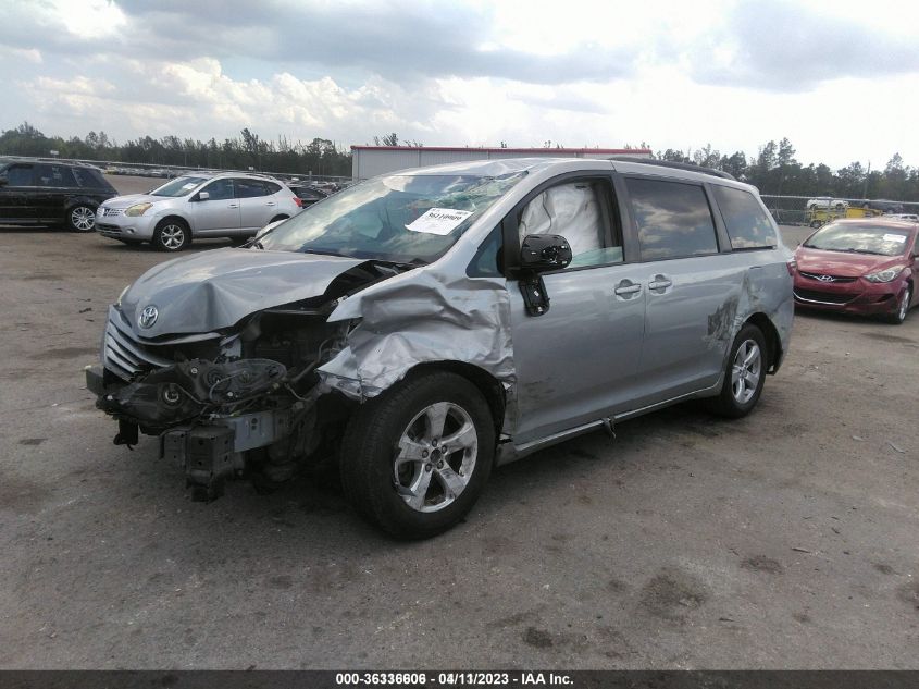 2017 TOYOTA SIENNA LE - 5TDKZ3DCXHS801659