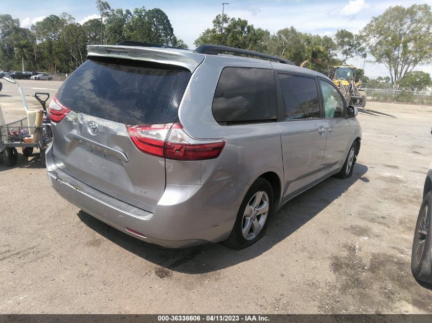 2017 TOYOTA SIENNA LE - 5TDKZ3DCXHS801659