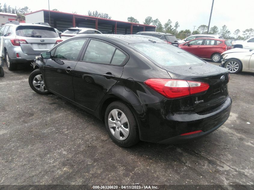 2015 KIA FORTE LX - KNAFK4A69F5260792