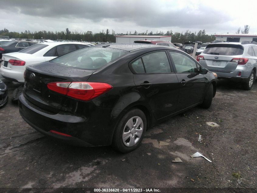 2015 KIA FORTE LX - KNAFK4A69F5260792