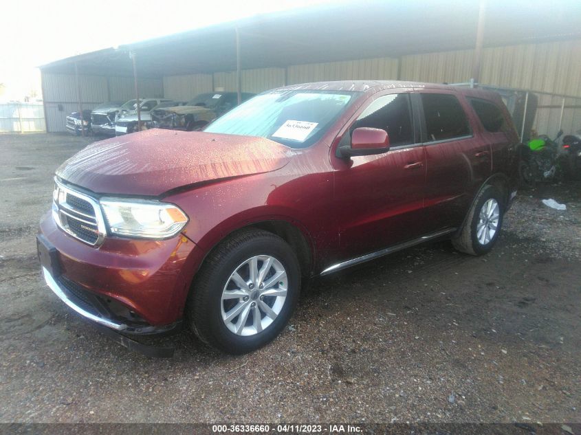 2019 DODGE DURANGO SXT - 1C4RDHAG4KC659240
