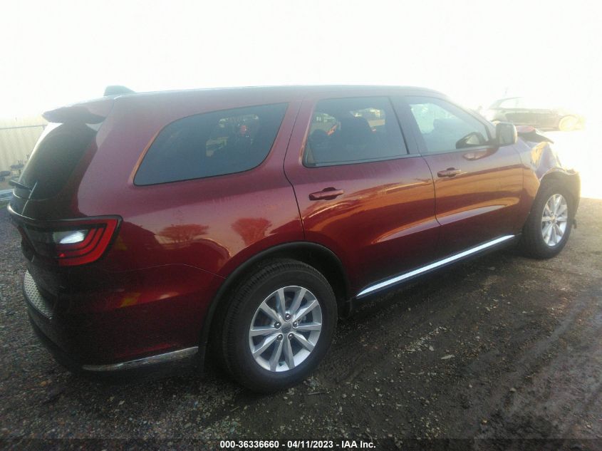 2019 DODGE DURANGO SXT - 1C4RDHAG4KC659240
