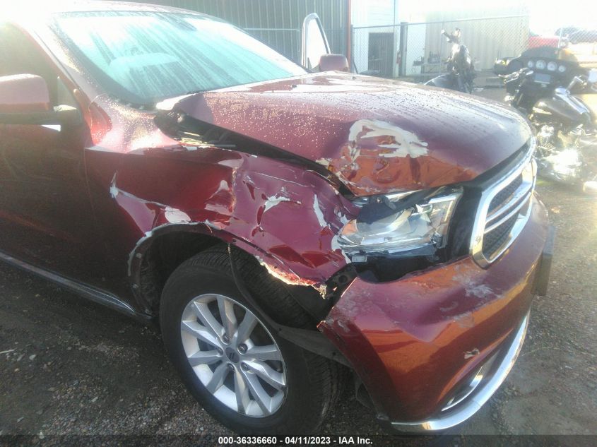2019 DODGE DURANGO SXT - 1C4RDHAG4KC659240