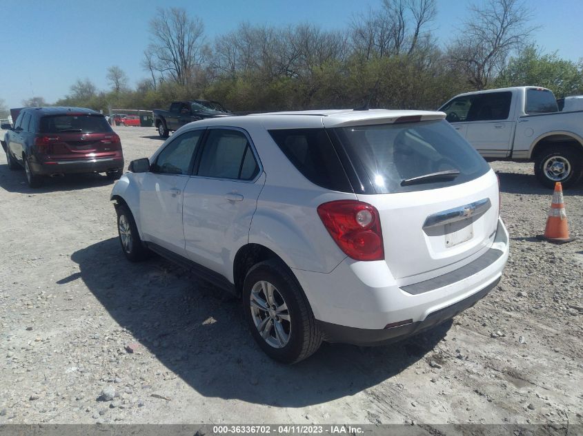 2013 CHEVROLET EQUINOX LS - 2GNALBEK6D6323233
