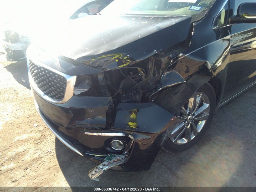 2016 KIA SEDONA SX-L - KNDME5C16G6184517
