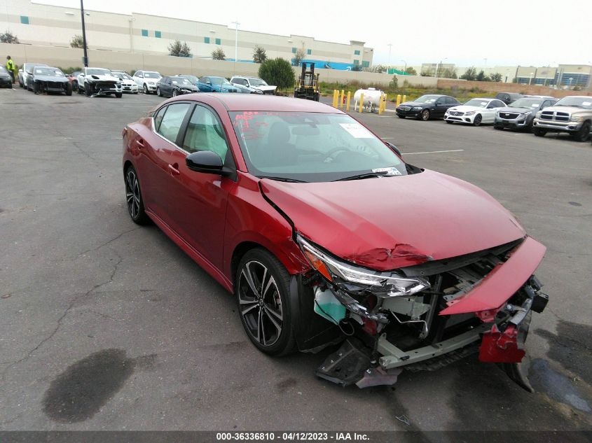 2021 NISSAN SENTRA SR - 3N1AB8DV8MY202831