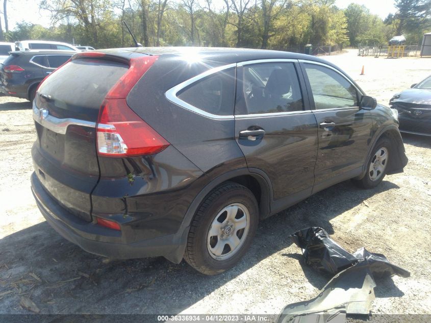 2016 HONDA CR-V LX - 3CZRM3H30GG708485