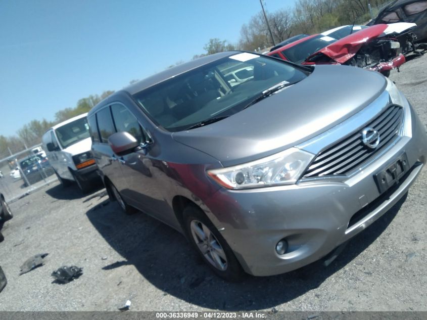 2013 NISSAN QUEST SV - JN8AE2KP7D9068300