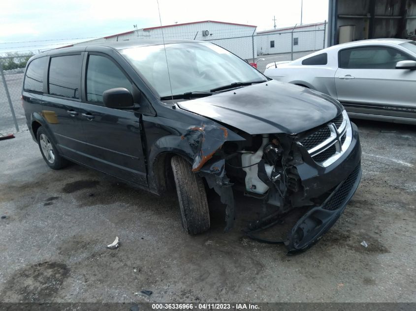 2013 DODGE GRAND CARAVAN SE - 2C4RDGBG5DR642806
