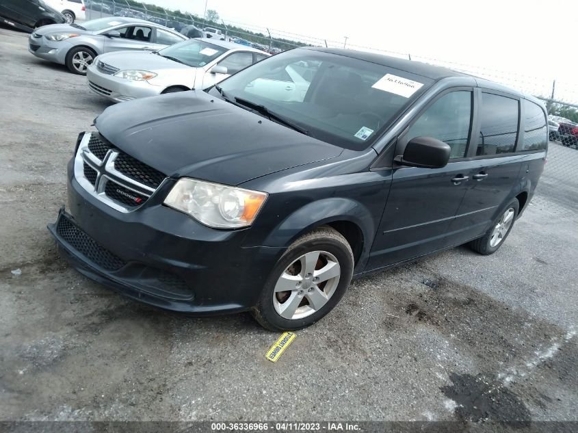 2013 DODGE GRAND CARAVAN SE - 2C4RDGBG5DR642806