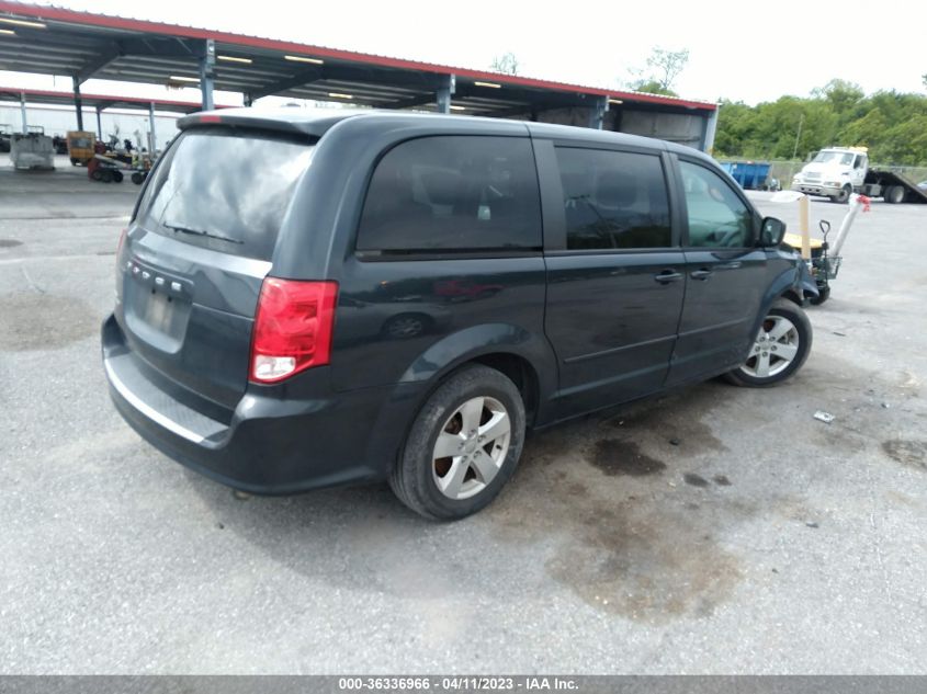 2013 DODGE GRAND CARAVAN SE - 2C4RDGBG5DR642806