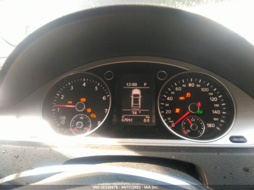 2013 VOLKSWAGEN CC R-LINE - WVWBP7AN3DE562104