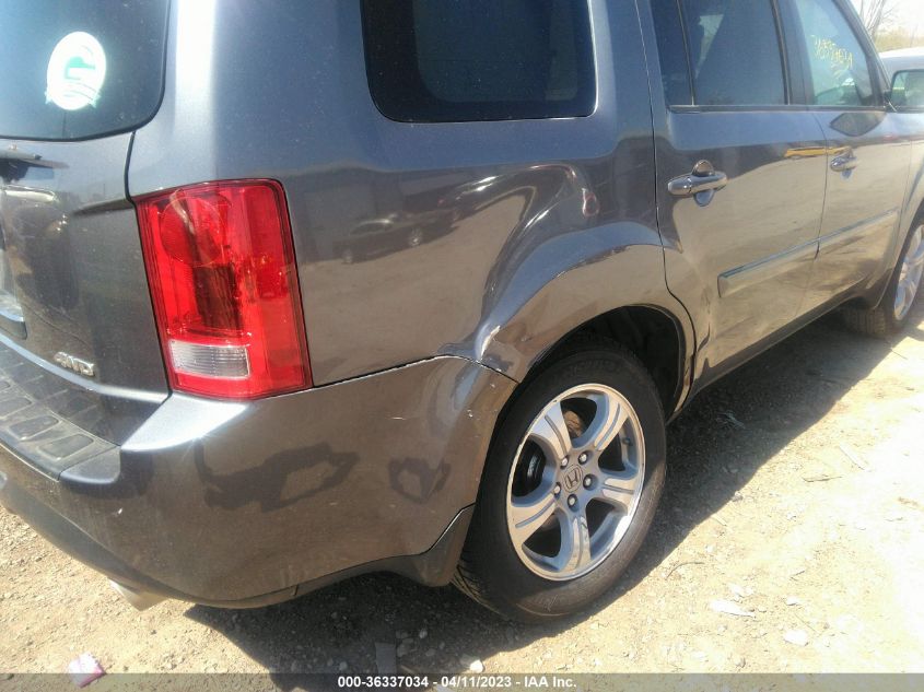 2015 HONDA PILOT EX-L - 5FNYF4H5XFB015415