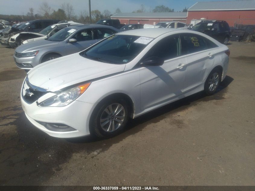 2014 HYUNDAI SONATA GLS - 5NPEB4ACXEH908028