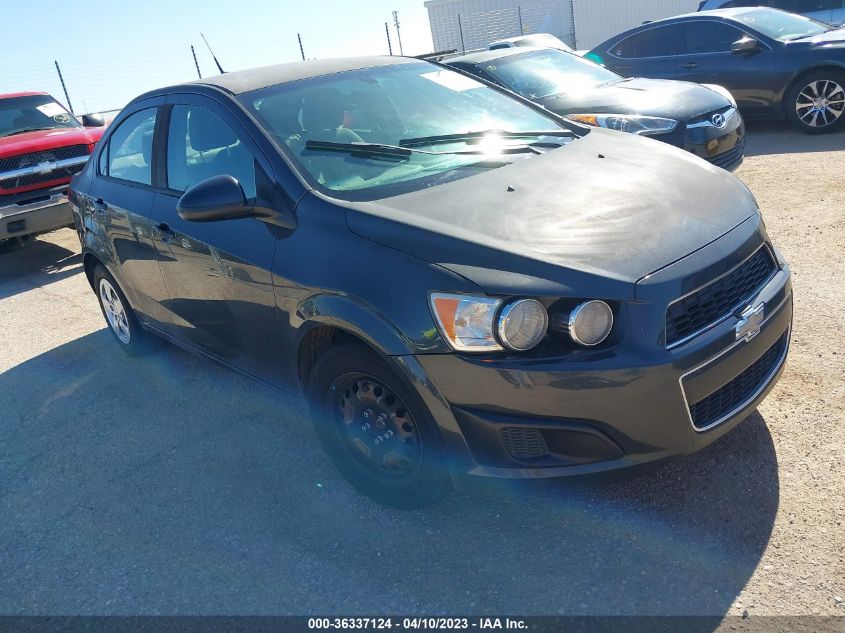 2014 CHEVROLET SONIC LS - 1G1JA5SH6E4122646