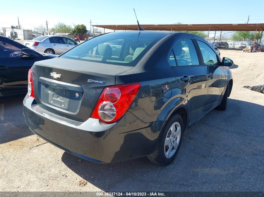 2014 CHEVROLET SONIC LS - 1G1JA5SH6E4122646