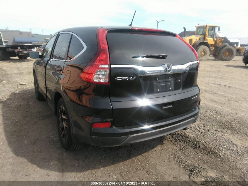 2016 HONDA CR-V SE - 2HKRM3H49GH516679