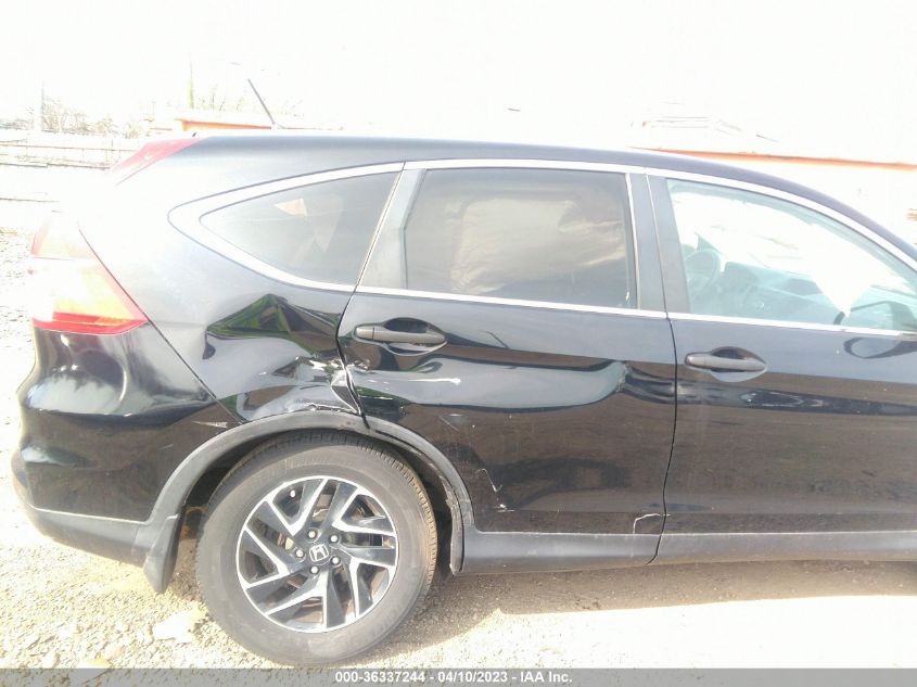2016 HONDA CR-V SE - 2HKRM3H49GH516679