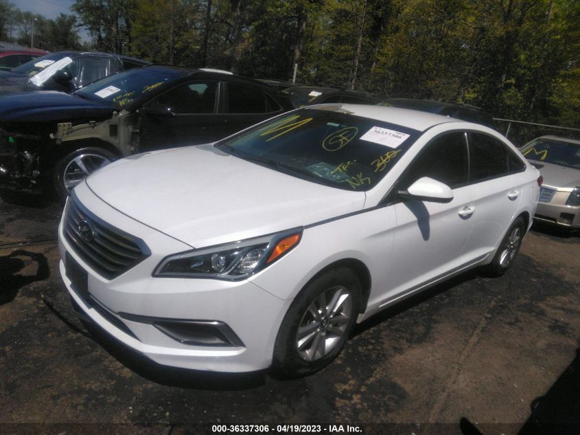 2016 HYUNDAI SONATA 2.4L SE - 5NPE24AF8GH377182