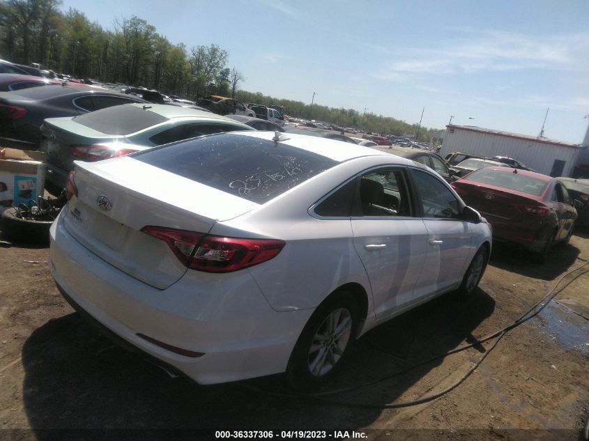 2016 HYUNDAI SONATA 2.4L SE - 5NPE24AF8GH377182